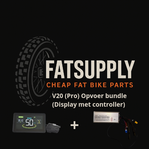 V20 (Pro) opvoer bundle - H6C display 5-Pin male - V20 (Pro) controller