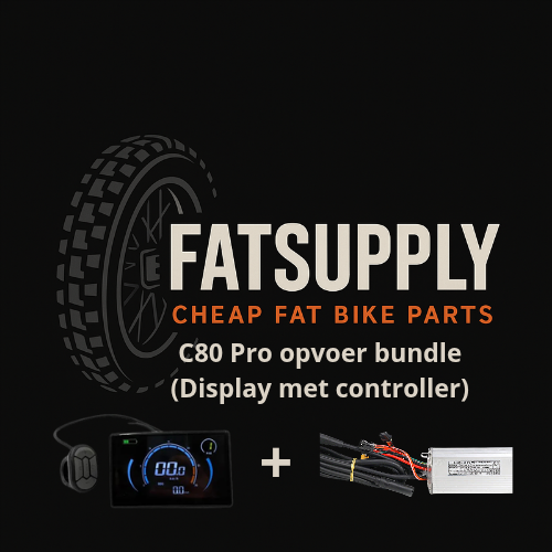 C80 Pro opvoer bundle - HC80 display 5-Pin male - C80 controller