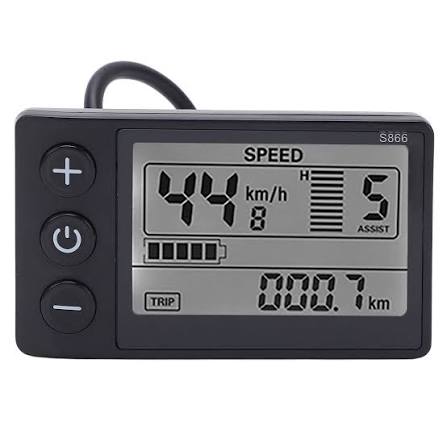 S866 - 5-Pin - Wegtrek display